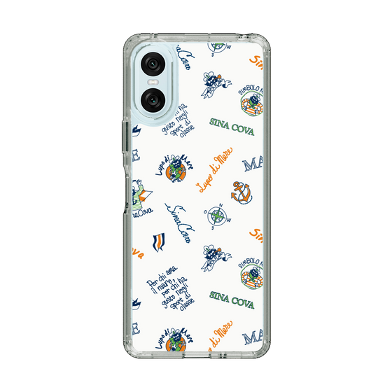 Slim Protection Case［ SINA COVA - All-Over Captain Pattern ］
