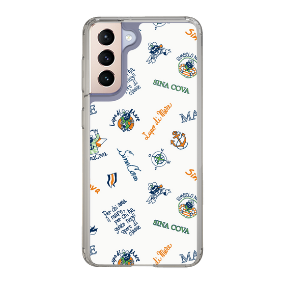 Slim Protection Case［ SINA COVA - All-Over Captain Pattern ］