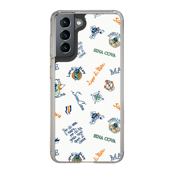 Slim Protection Case［ SINA COVA - All-Over Captain Pattern ］