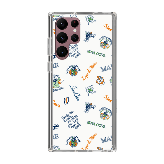 Slim Protection Case［ SINA COVA - All-Over Captain Pattern ］