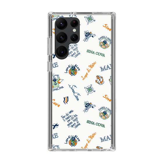 Slim Protection Case［ SINA COVA - All-Over Captain Pattern ］