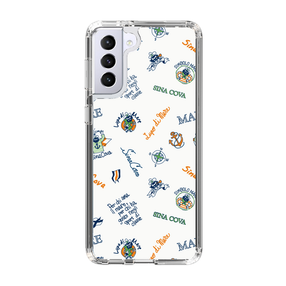 Slim Protection Case［ SINA COVA - All-Over Captain Pattern ］