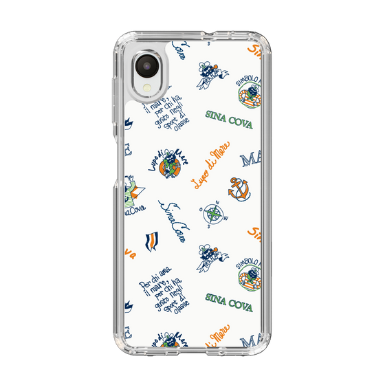 Slim Protection Case［ SINA COVA - All-Over Captain Pattern ］