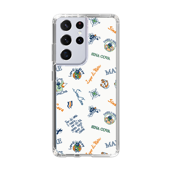 Slim Protection Case［ SINA COVA - All-Over Captain Pattern ］