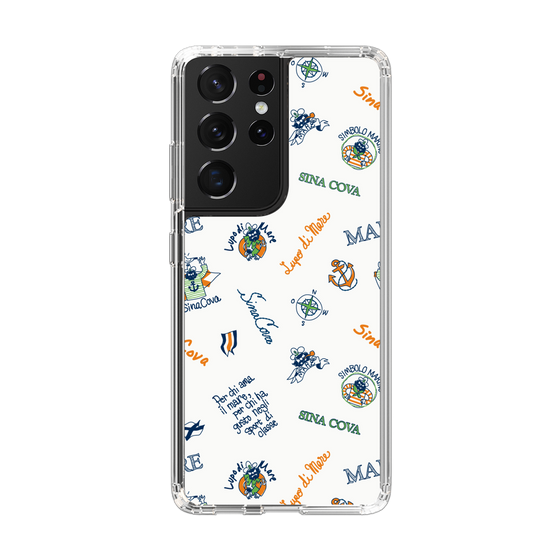 Slim Protection Case［ SINA COVA - All-Over Captain Pattern ］