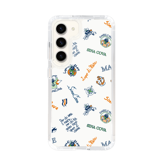 Slim Protection Case［ SINA COVA - All-Over Captain Pattern ］