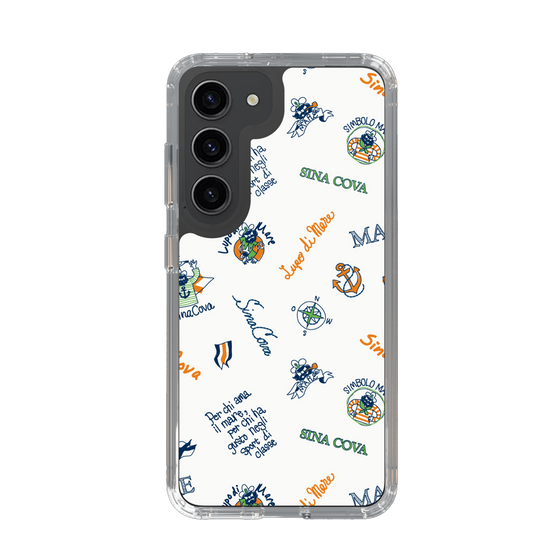 Slim Protection Case［ SINA COVA - All-Over Captain Pattern ］