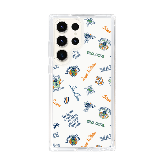 Slim Protection Case［ SINA COVA - All-Over Captain Pattern ］