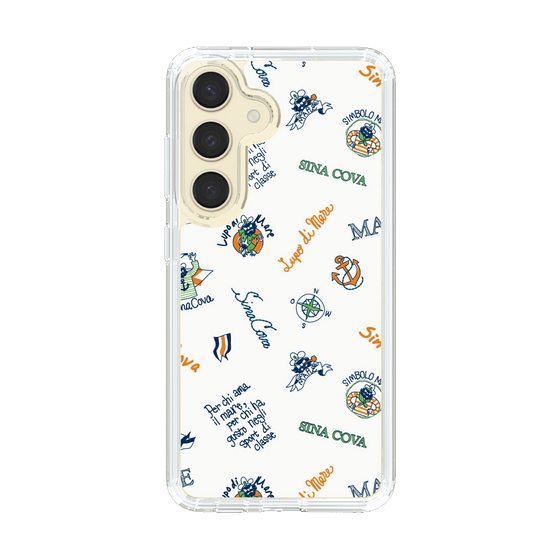 Slim Protection Case［ SINA COVA - All-Over Captain Pattern ］