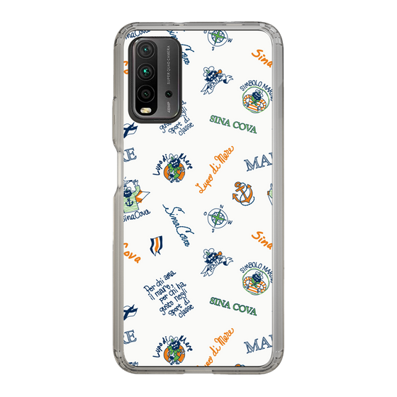 Slim Protection Case［ SINA COVA - All-Over Captain Pattern ］