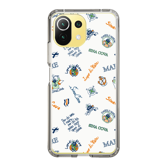 Slim Protection Case［ SINA COVA - All-Over Captain Pattern ］