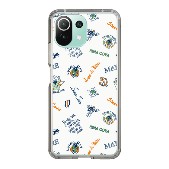 Slim Protection Case［ SINA COVA - All-Over Captain Pattern ］