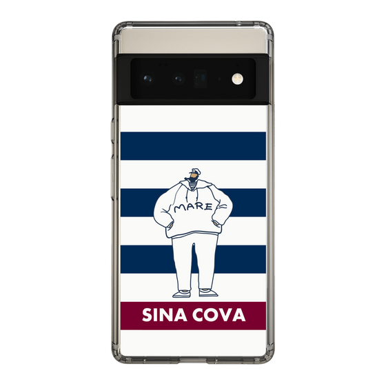 Slim Protection Case［ SINA COVA - Captain Border ］