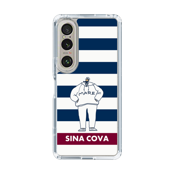 Slim Protection Case［ SINA COVA - Captain Border ］