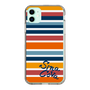 Slim Protection Case［ SINA COVA - Border Stripes - Multicolor ］
