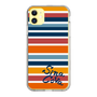 Slim Protection Case［ SINA COVA - Border Stripes - Multicolor ］
