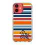 Slim Protection Case［ SINA COVA - Border Stripes - Multicolor ］