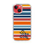 Slim Protection Case［ SINA COVA - Border Stripes - Multicolor ］