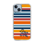Slim Protection Case［ SINA COVA - Border Stripes - Multicolor ］