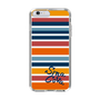 Slim Protection Case［ SINA COVA - Border Stripes - Multicolor ］