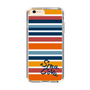 Slim Protection Case［ SINA COVA - Border Stripes - Multicolor ］