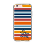 Slim Protection Case［ SINA COVA - Border Stripes - Multicolor ］