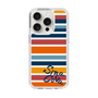 Slim Protection Case［ SINA COVA - Border Stripes - Multicolor ］