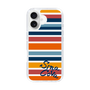 Slim Protection Case［ SINA COVA - Border Stripes - Multicolor ］
