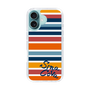 Slim Protection Case［ SINA COVA - Border Stripes - Multicolor ］