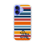 Slim Protection Case［ SINA COVA - Border Stripes - Multicolor ］
