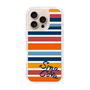 Slim Protection Case［ SINA COVA - Border Stripes - Multicolor ］