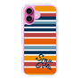 Slim Protection Case［ SINA COVA - Border Stripes - Multicolor ］