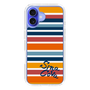Slim Protection Case［ SINA COVA - Border Stripes - Multicolor ］