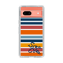 Slim Protection Case［ SINA COVA - Border Stripes - Multicolor ］