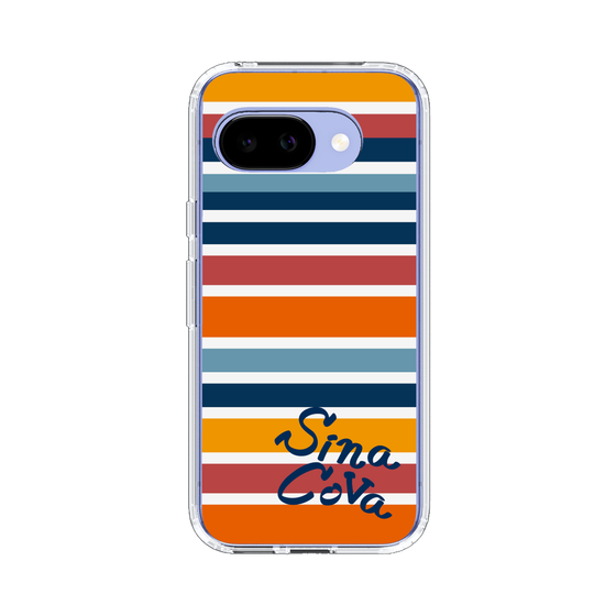 Slim Protection Case［ SINA COVA - Border Stripes - Multicolor ］