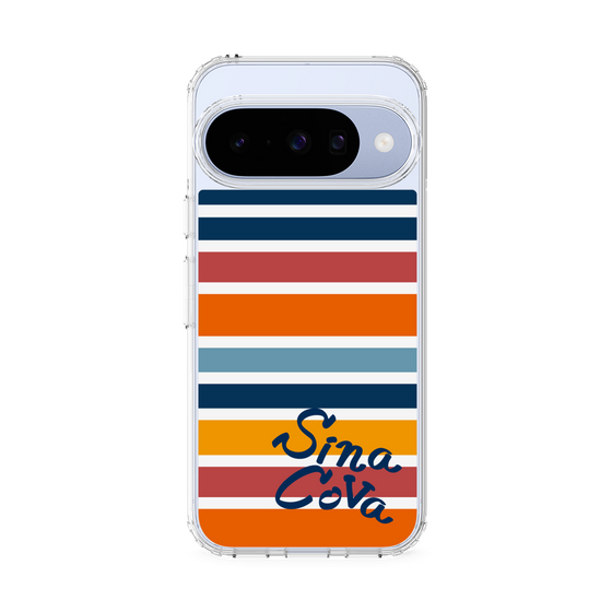 Slim Protection Case［ SINA COVA - Border Stripes - Multicolor ］