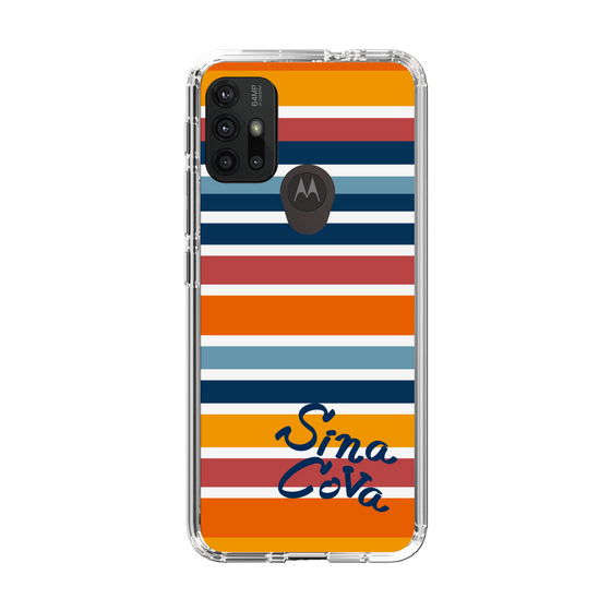 Slim Protection Case［ SINA COVA - Border Stripes - Multicolor ］