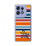 Slim Protection Case［ SINA COVA - Border Stripes - Multicolor ］