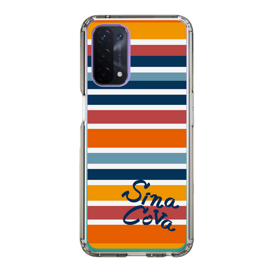Slim Protection Case［ SINA COVA - Border Stripes - Multicolor ］