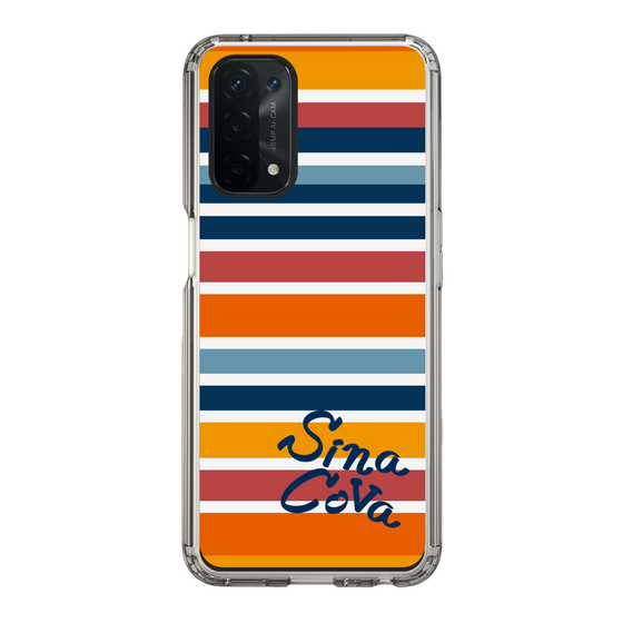 Slim Protection Case［ SINA COVA - Border Stripes - Multicolor ］
