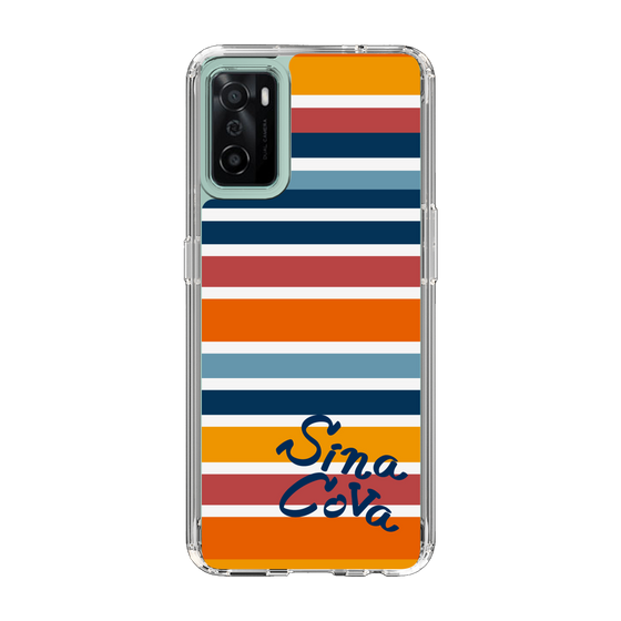 Slim Protection Case［ SINA COVA - Border Stripes - Multicolor ］