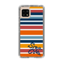 Slim Protection Case［ SINA COVA - Border Stripes - Multicolor ］