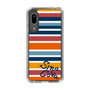 Slim Protection Case［ SINA COVA - Border Stripes - Multicolor ］