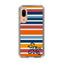 Slim Protection Case［ SINA COVA - Border Stripes - Multicolor ］