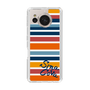 Slim Protection Case［ SINA COVA - Border Stripes - Multicolor ］