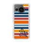 Slim Protection Case［ SINA COVA - Border Stripes - Multicolor ］