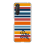 Slim Protection Case［ SINA COVA - Border Stripes - Multicolor ］
