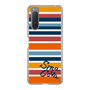 Slim Protection Case［ SINA COVA - Border Stripes - Multicolor ］