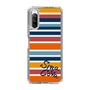 Slim Protection Case［ SINA COVA - Border Stripes - Multicolor ］
