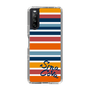 Slim Protection Case［ SINA COVA - Border Stripes - Multicolor ］